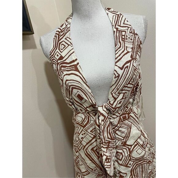 Anthropologie Maeve Halter Slim Mini Dress Size XL - Picture 6 of 10
